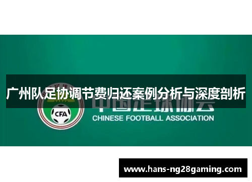 广州队足协调节费归还案例分析与深度剖析