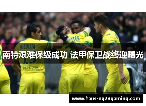 南特艰难保级成功 法甲保卫战终迎曙光